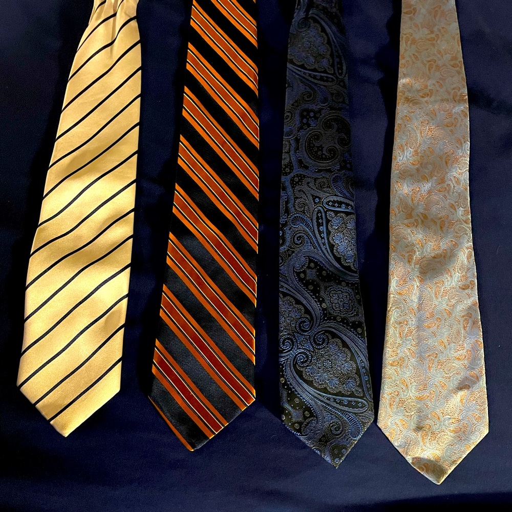 Set of Four (4) Men’s Neck Ties